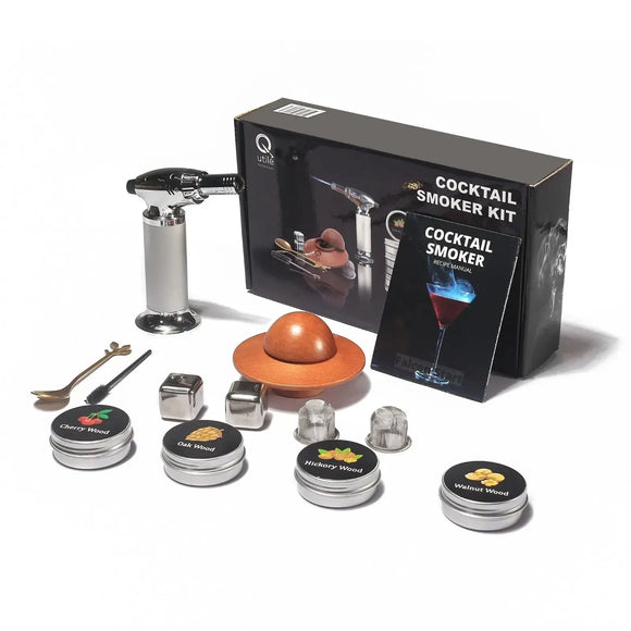 (SHOWS) Q Utilé Cocktail Smoker Kit with Torch Quantum Living