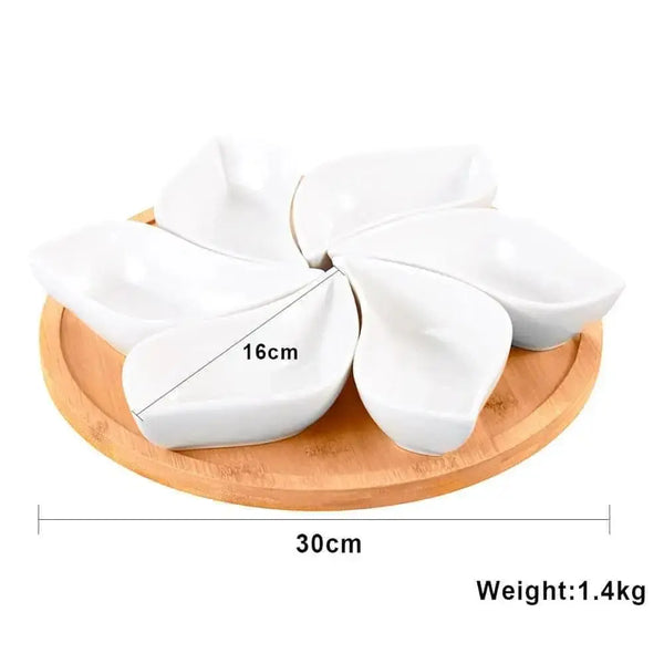 Utile 6 Pc Teardrop Serving Dish Utile